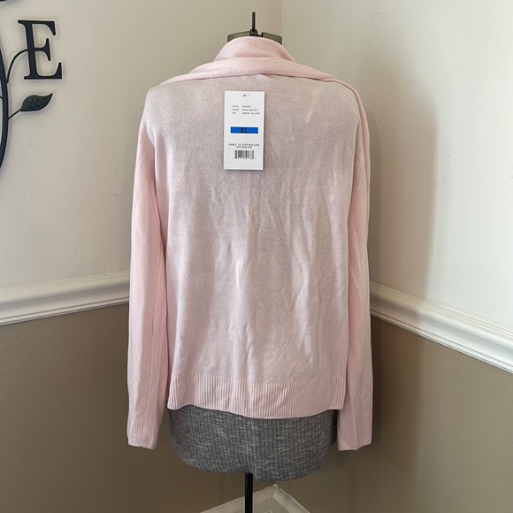 BYdesign | NWT Scoop Neck Sweater w/Scarf - Picture 4 of 5